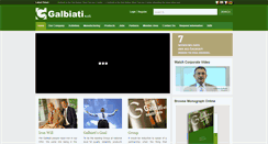 Desktop Screenshot of galbiatisrl.com